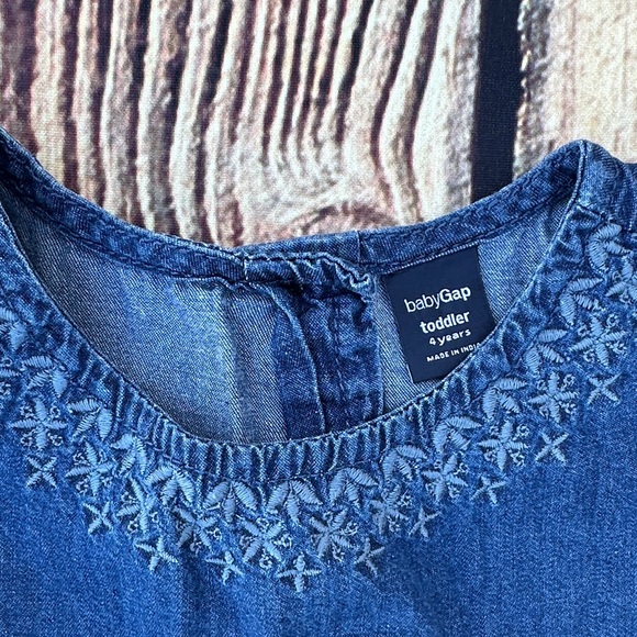 GAP Blue Kids Casual Dress - Picture 3 of 6